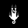 Cat Hanging On Vinyl Decal Sticker