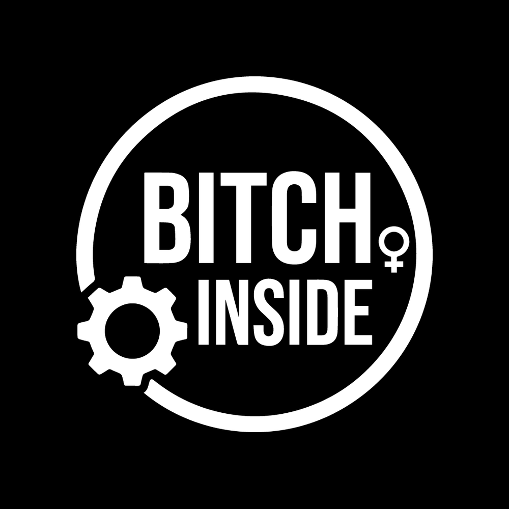 Bitch Inside Vinyl Decal Sticker