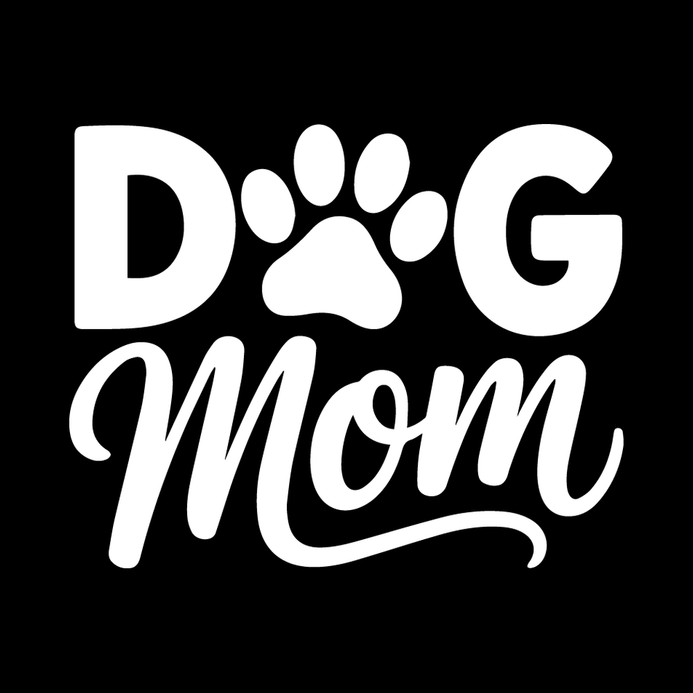 Dog Mom Vinyl Decal Sticker
