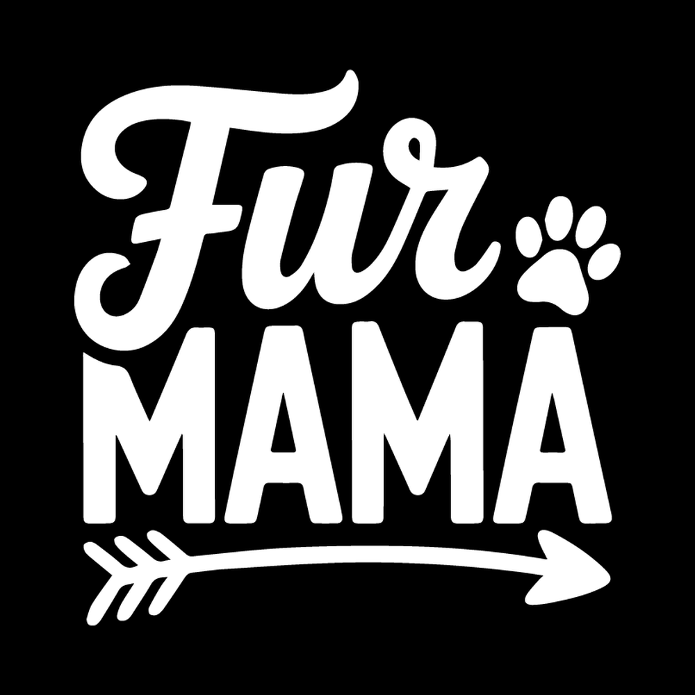 Fur Mama Vinyl Decal Sticker