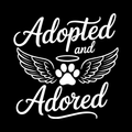 Adopted And Adored Vinyl Decal Sticker