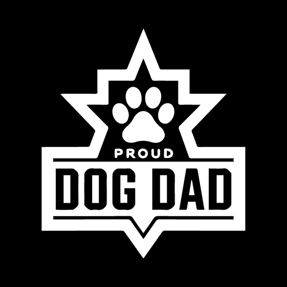 Proud Dog Dad Vinyl Decal Sticker