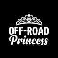 Off Road Princess Vinyl Decal Sticker