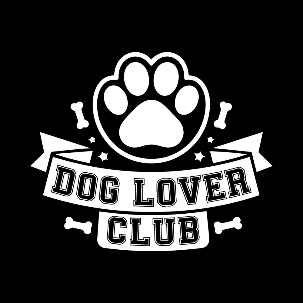 Dog Lover Club Vinyl Decal Sticker