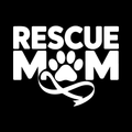 Rescue Mom Vinyl Decal Sticker