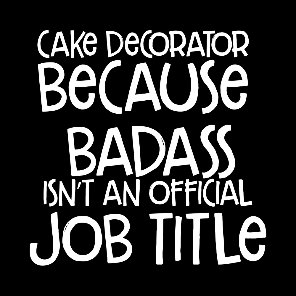 Cake Decorator 1 Vinyl Decal Sticker