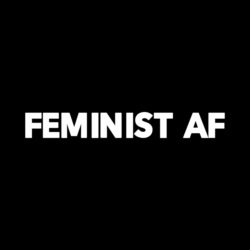 Feminist Af Vinyl Decal Sticker