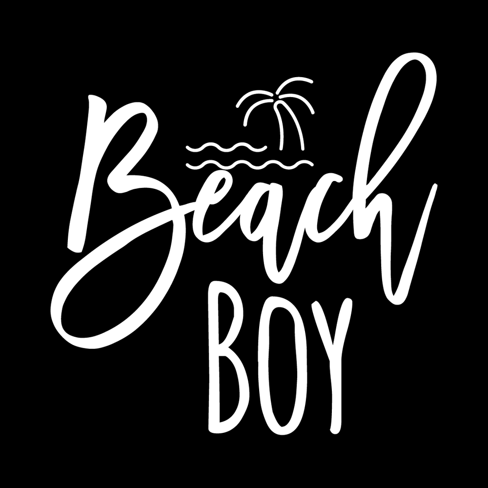Beach Boy Vinyl Decal Sticker