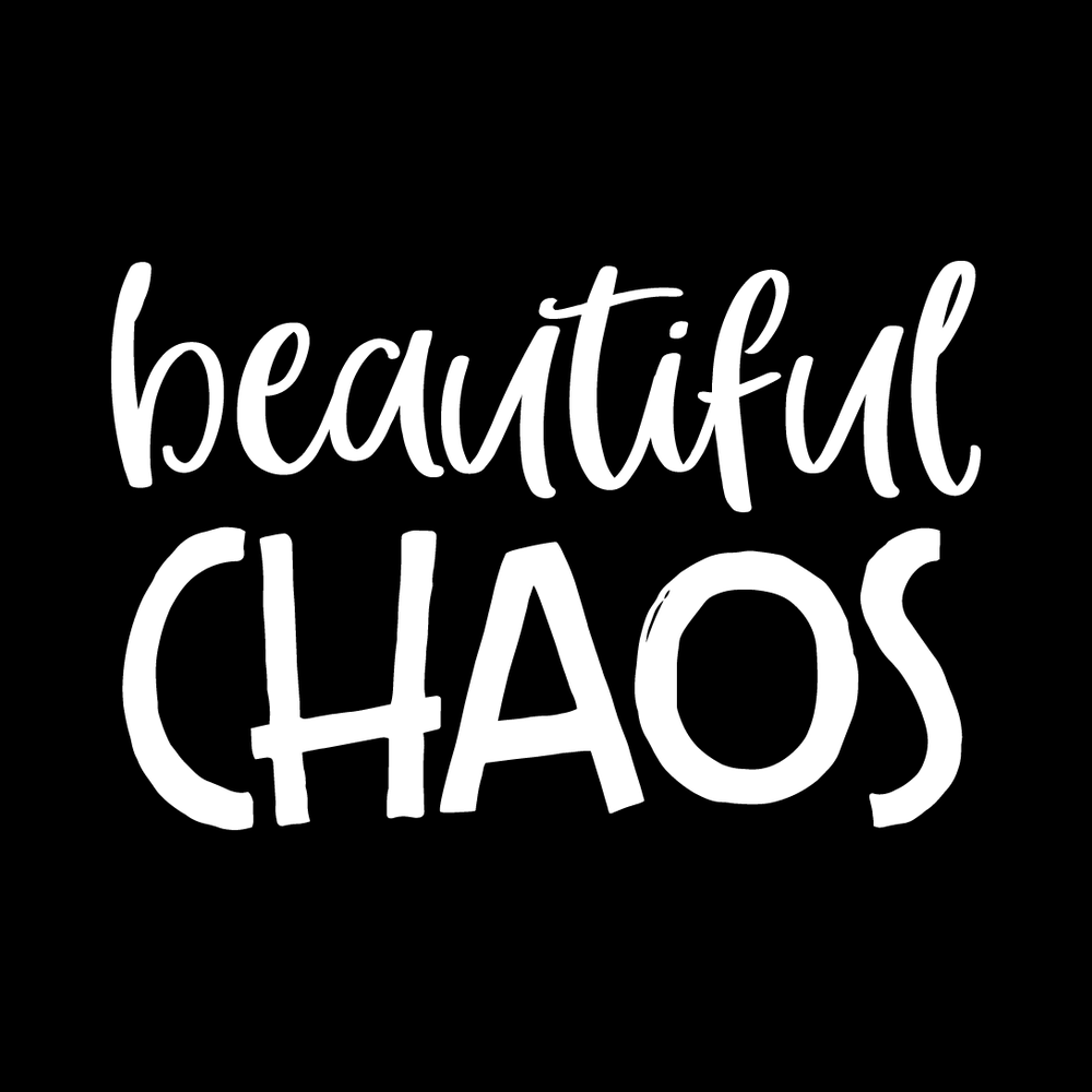 Beautiful Chaos Vinyl Decal Sticker