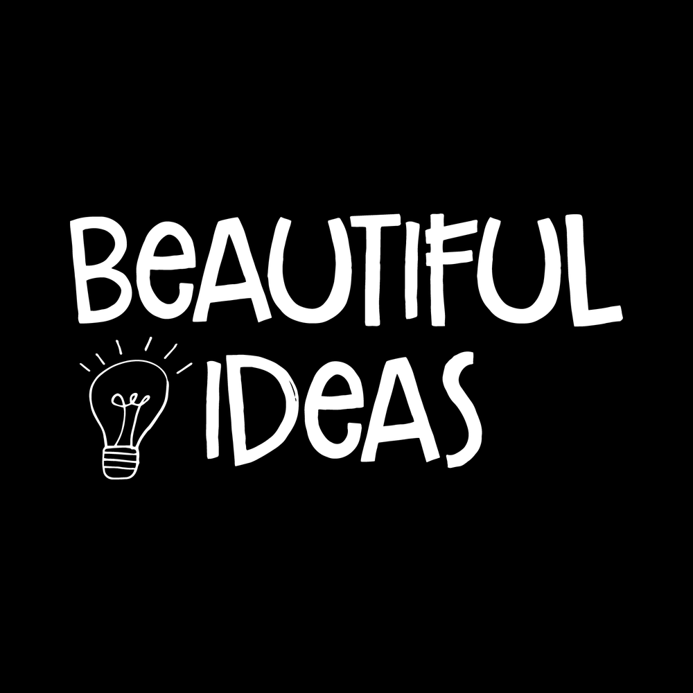 Beautiful Ideas Vinyl Decal Sticker