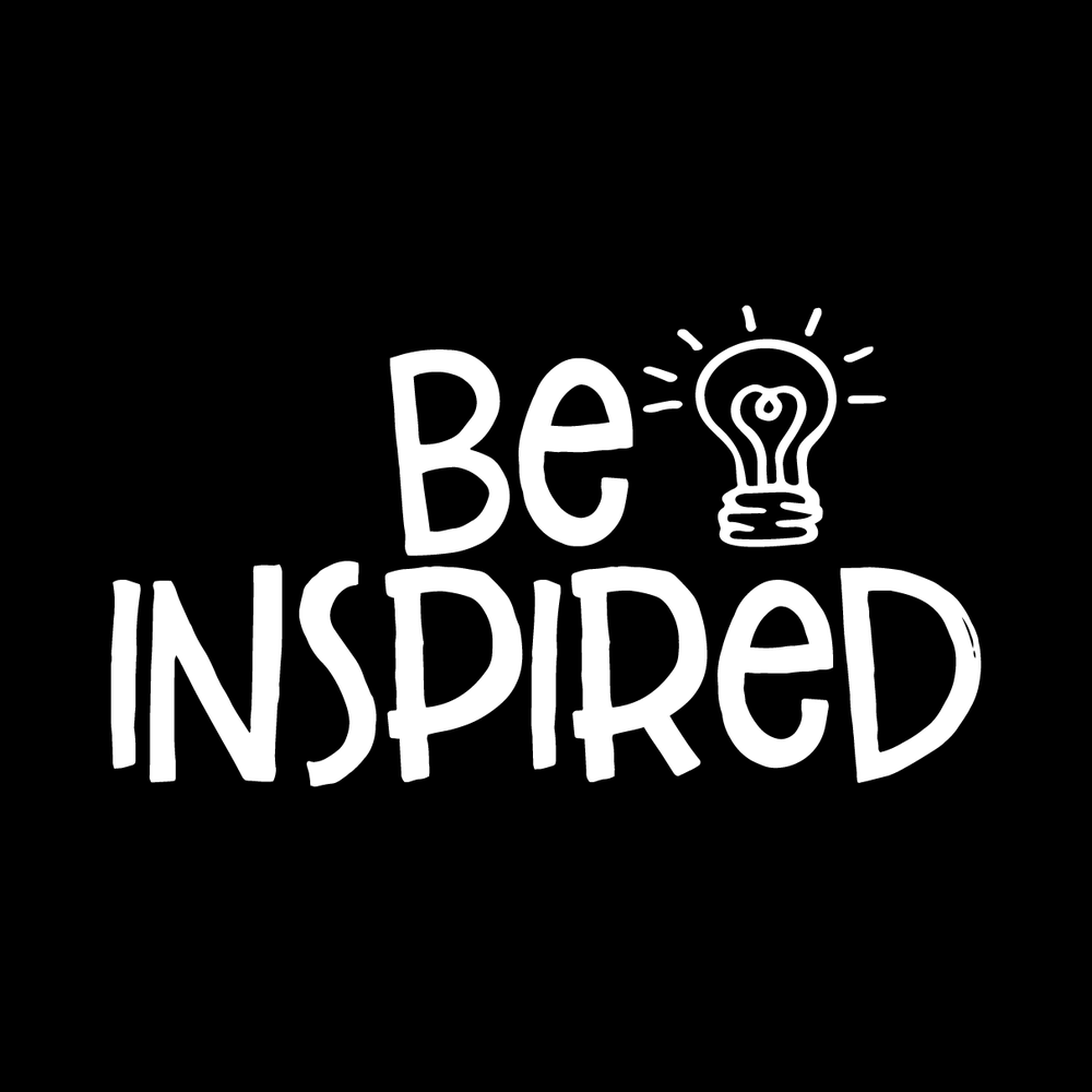 Be Inspired Vinyl Decal Sticker