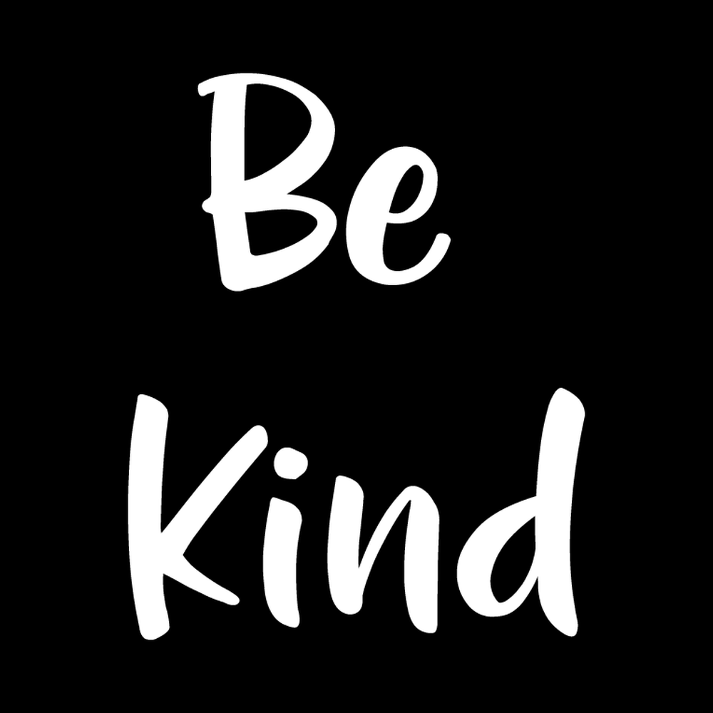 Be Kind Vinyl Decal Sticker