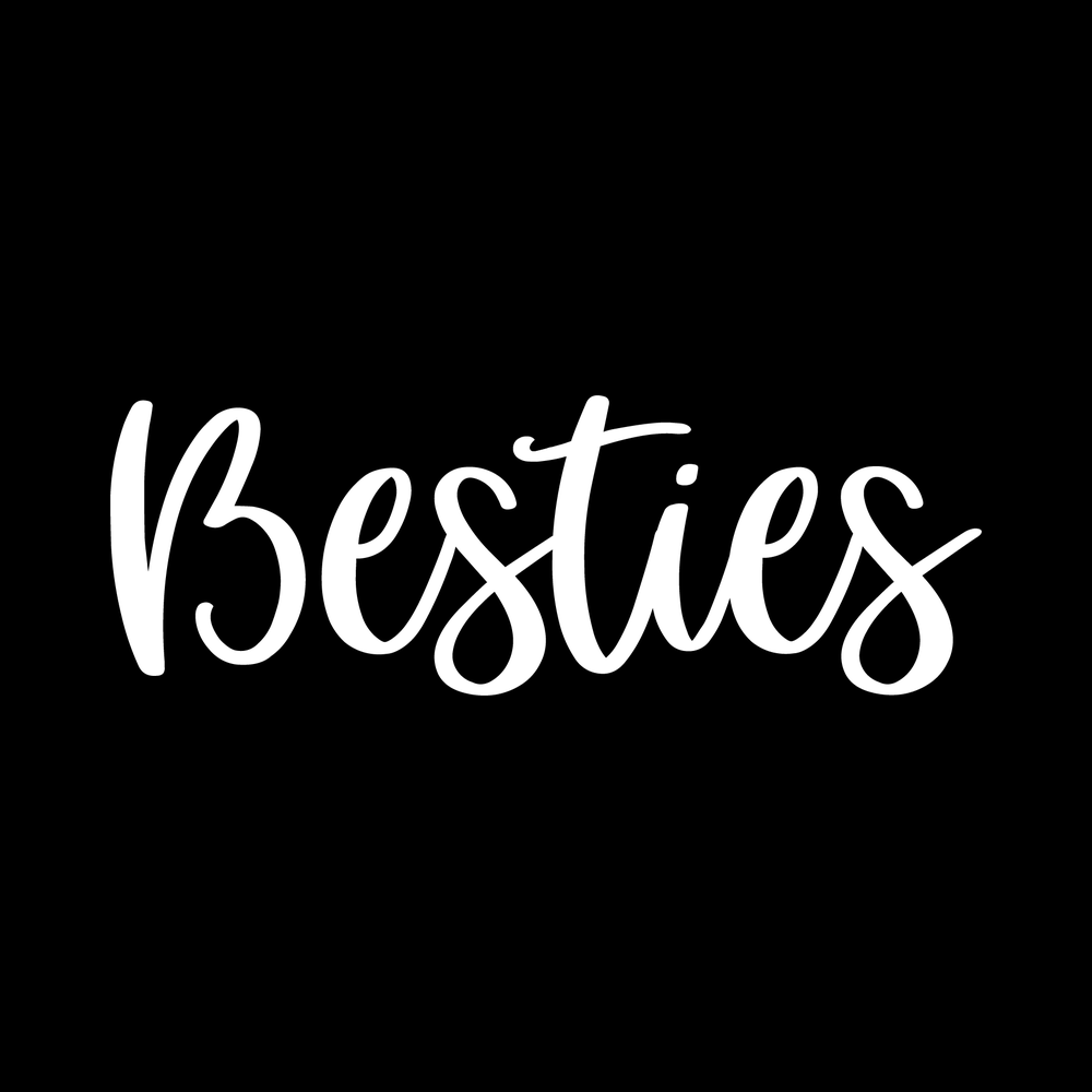 Besties Vinyl Decal Sticker