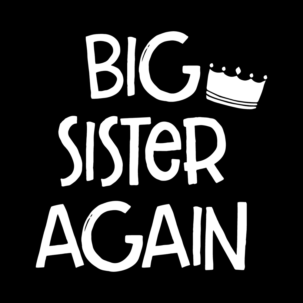 Big Sister Again Vinyl Decal Sticker