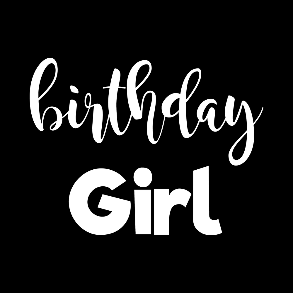 Birthday Girl Vinyl Decal Sticker