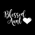 Blessed Aunt Vinyl Decal Sticker