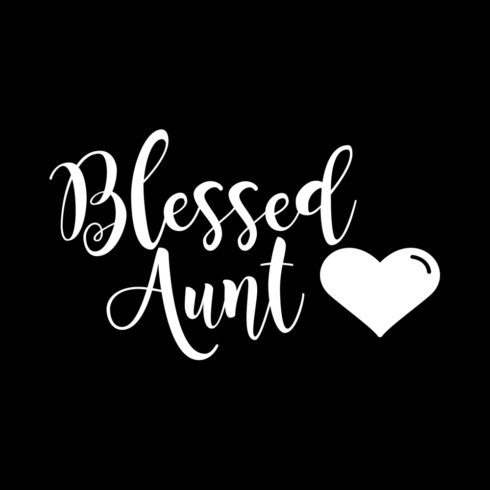 Blessed Aunt Vinyl Decal Sticker