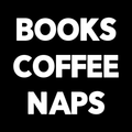 Books Coffee Naps Vinyl Decal Sticker