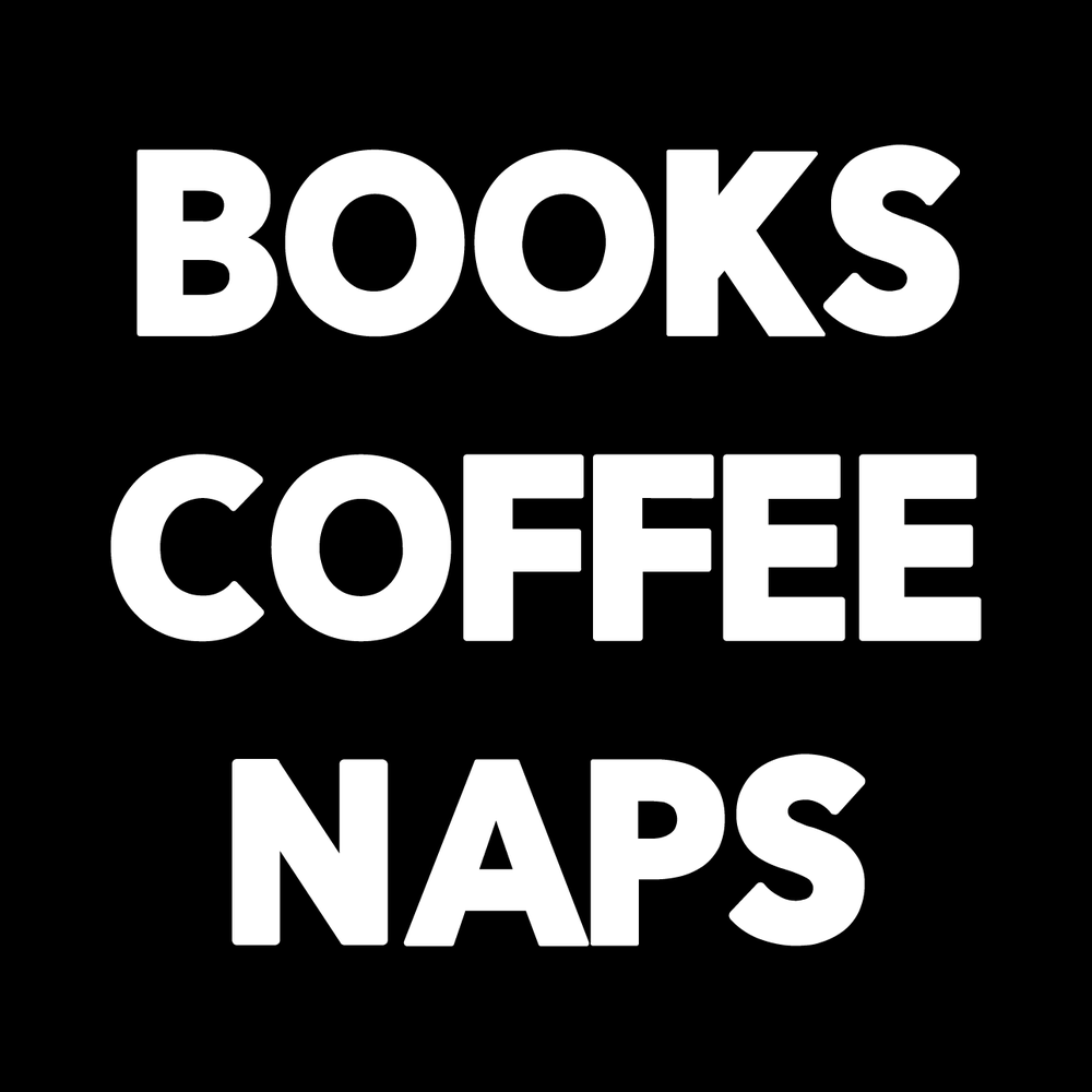 Books Coffee Naps Vinyl Decal Sticker