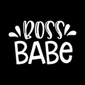 Boss Babe Vinyl Decal Sticker