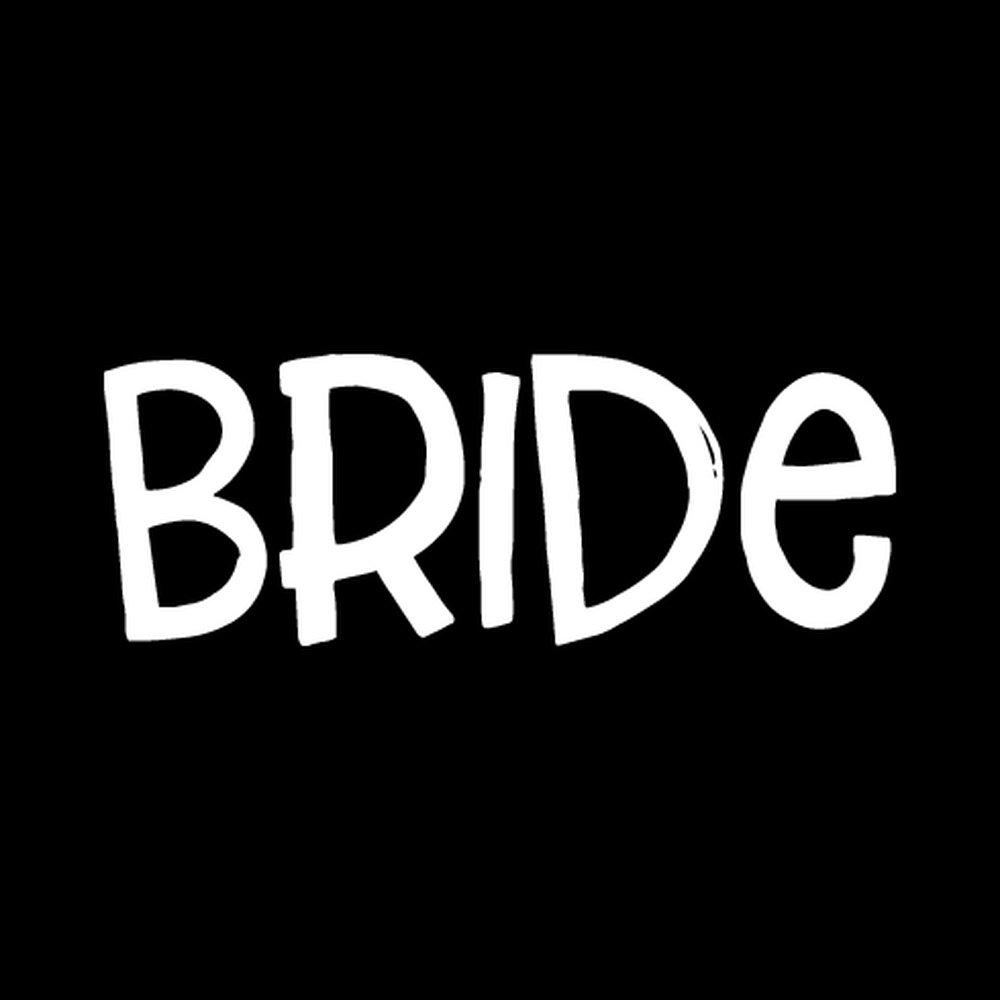 Bride Vinyl Decal Sticker