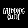 Camping Cutie Vinyl Decal Sticker