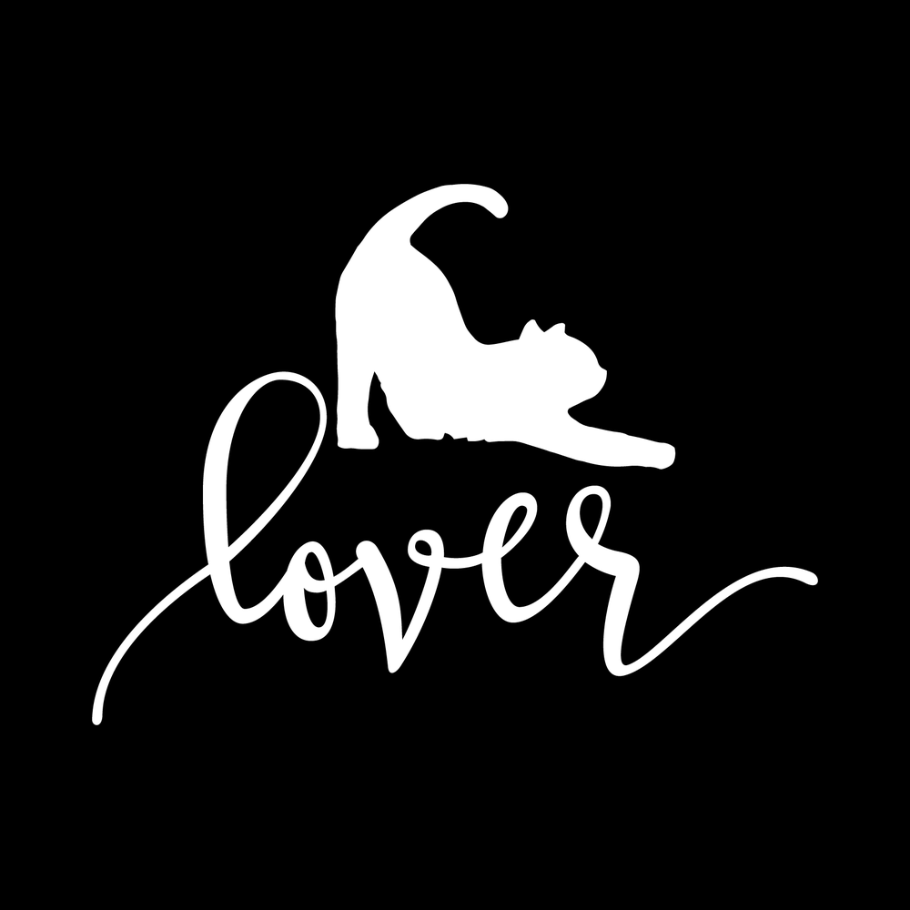 Cat Lover Vinyl Decal Sticker