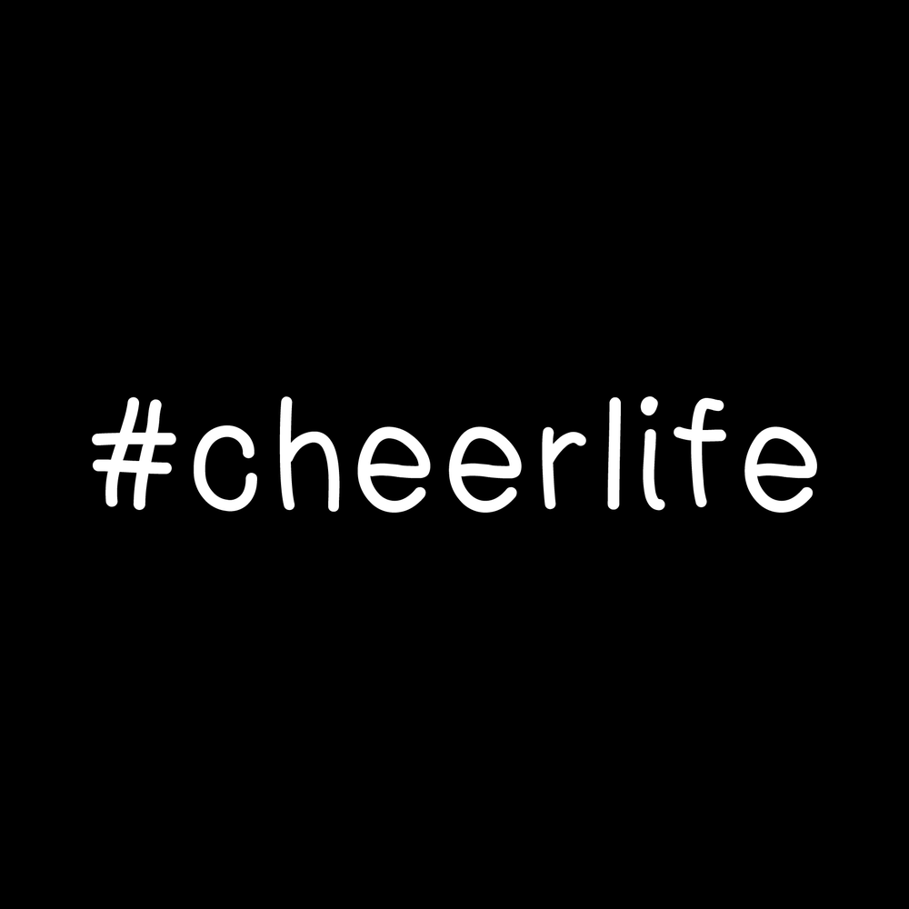 Cheer Life Vinyl Decal Sticker