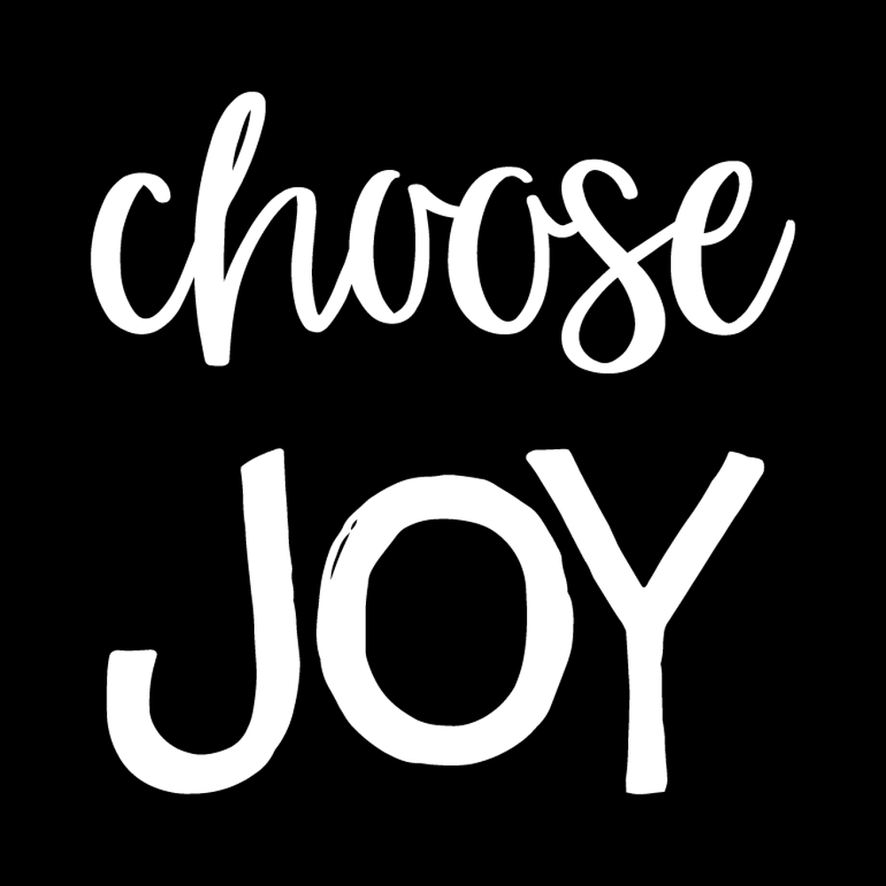 Choose Joy Vinyl Decal Sticker