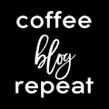 Coffee Blog Repeat Vinyl Decal Sticker