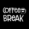 Coffee Break Vinyl Decal Sticker