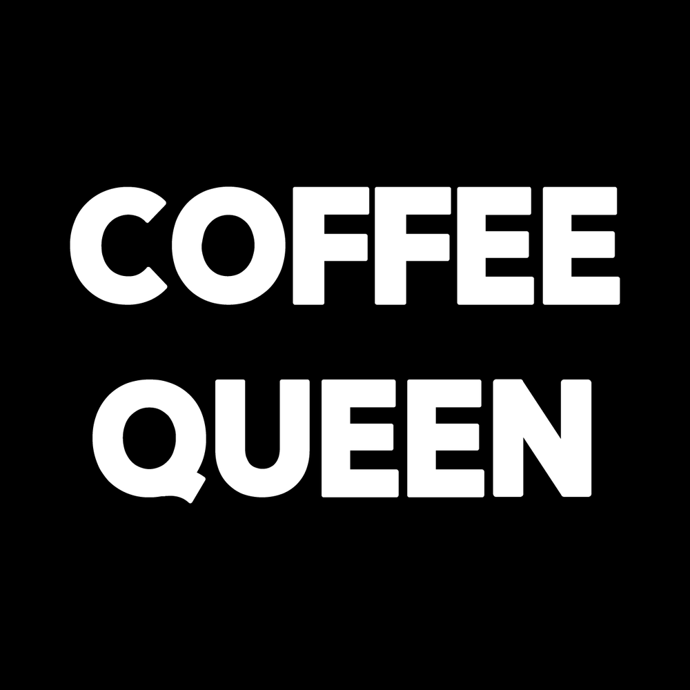 Coffee Queen Vinyl Decal Sticker