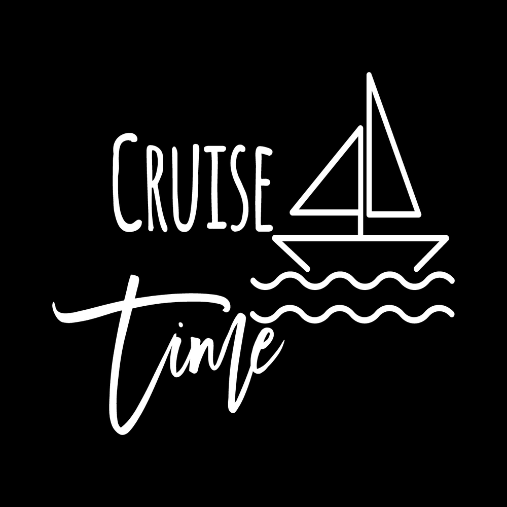 Cruise Time Vinyl Decal Sticker