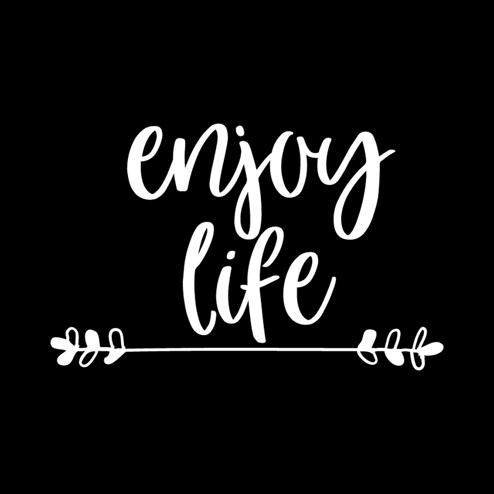 Enjoy Life Vinyl Decal Sticker