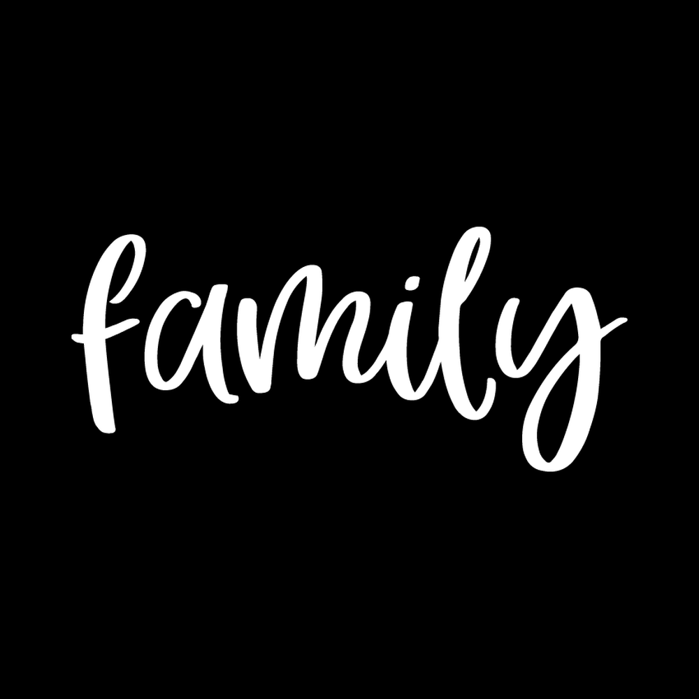 Family Vinyl Decal Sticker