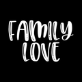 Family Love Vinyl Decal Sticker