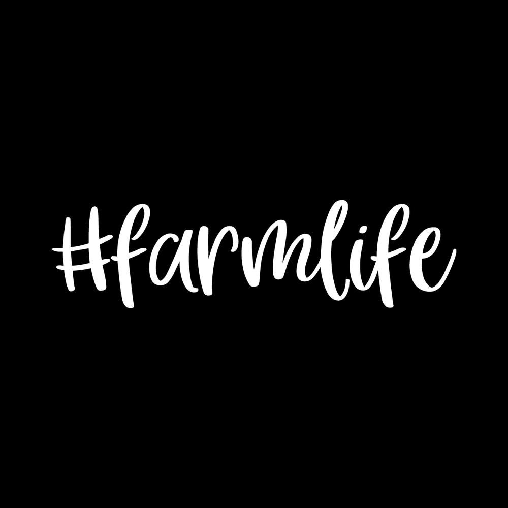 Farm Life Vinyl Decal Sticker
