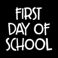 First Day Of School Vinyl Decal Sticker