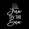 Fun In The Sun Vinyl Decal Sticker