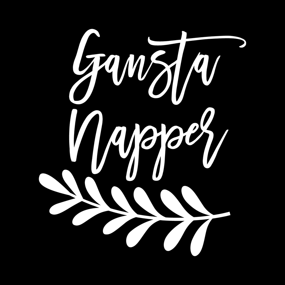 Gangsta Nap Per Vinyl Decal Sticker
