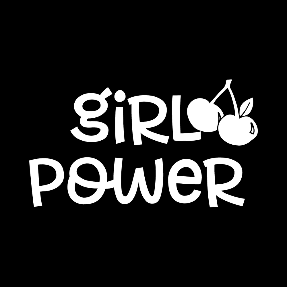 Girl Power Vinyl Decal Sticker