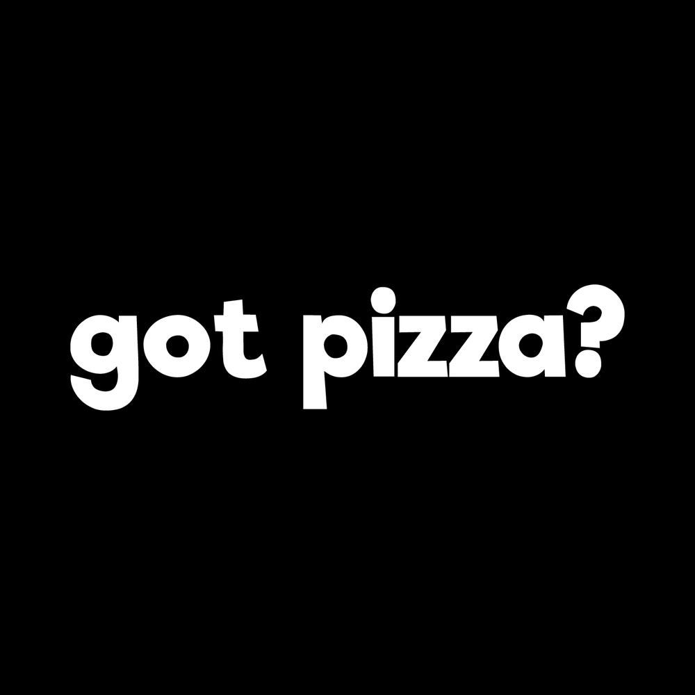 Got Pizza Vinyl Decal Sticker