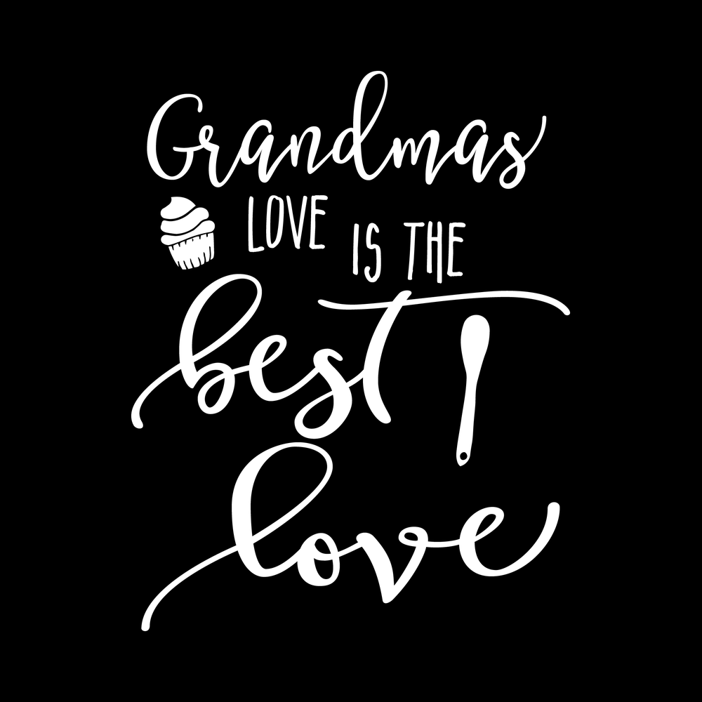 Grandmas Love Is The Best Love Vinyl Decal Sticker
