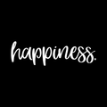 Happiness Vinyl Decal Sticker