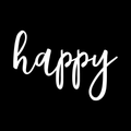 Happy 1 Vinyl Decal Sticker