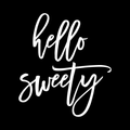 Hello Sweety Vinyl Decal Sticker