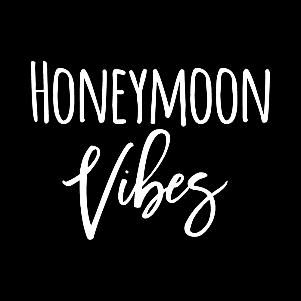 Honeymoon Vibes Vinyl Decal Sticker