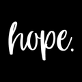 Hope Vinyl Decal Sticker