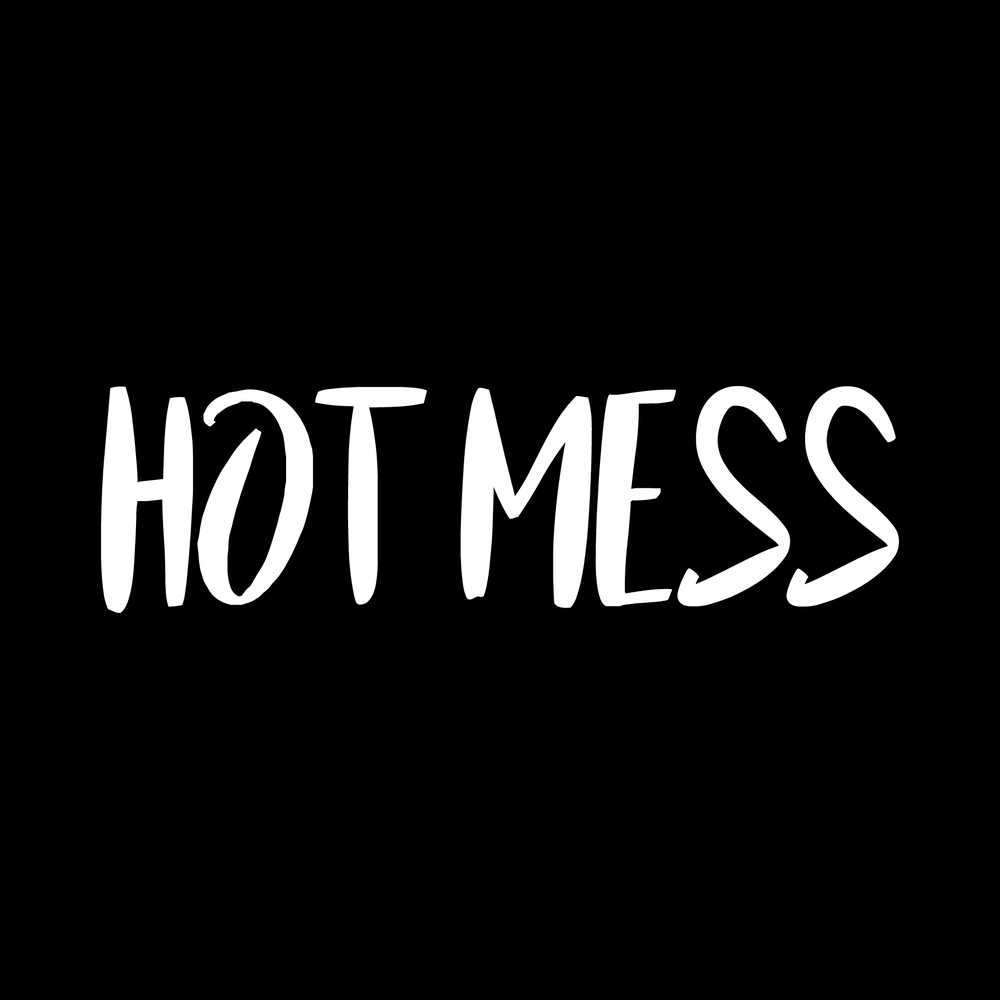 Hot Mess Vinyl Decal Sticker