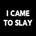 I Came To Slay Vinyl Decal Sticker